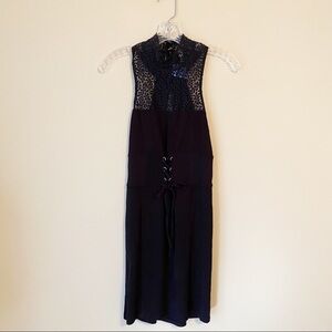 Intimately Free People High Society Bodycon Black Dress NEW - S